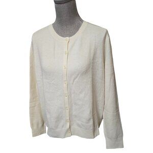 Old Navy Women's Sosoft Plus Size 2X Beige Button Front Cardigan Sweater NWT